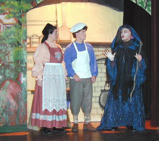 Baker & Wife visited by Witch